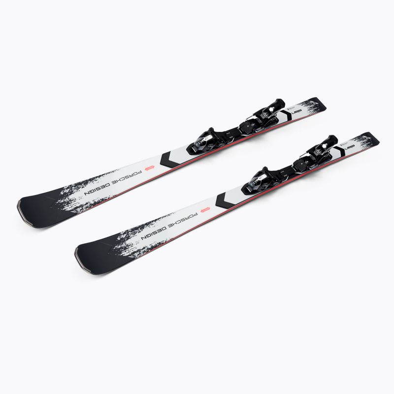 Elan Porsche Design Elan Ace Abfahrtsski schwarz und weiß + EMX 12 AAJHNV21 4