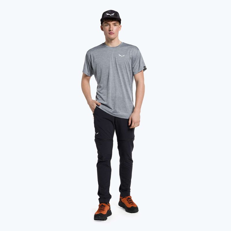 Salewa Herren-Trekkinghemd Puez Melange Dry grau 00-0000026537 2