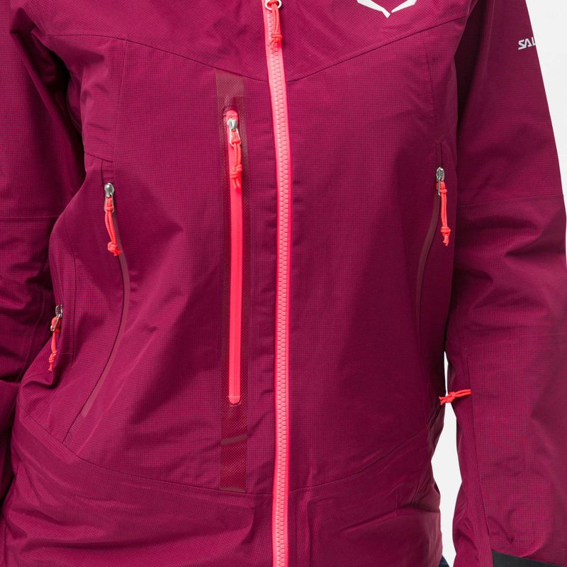 Salewa Damen Regenjacke Sella Responsive kastanienbraun 00-0000027879 5