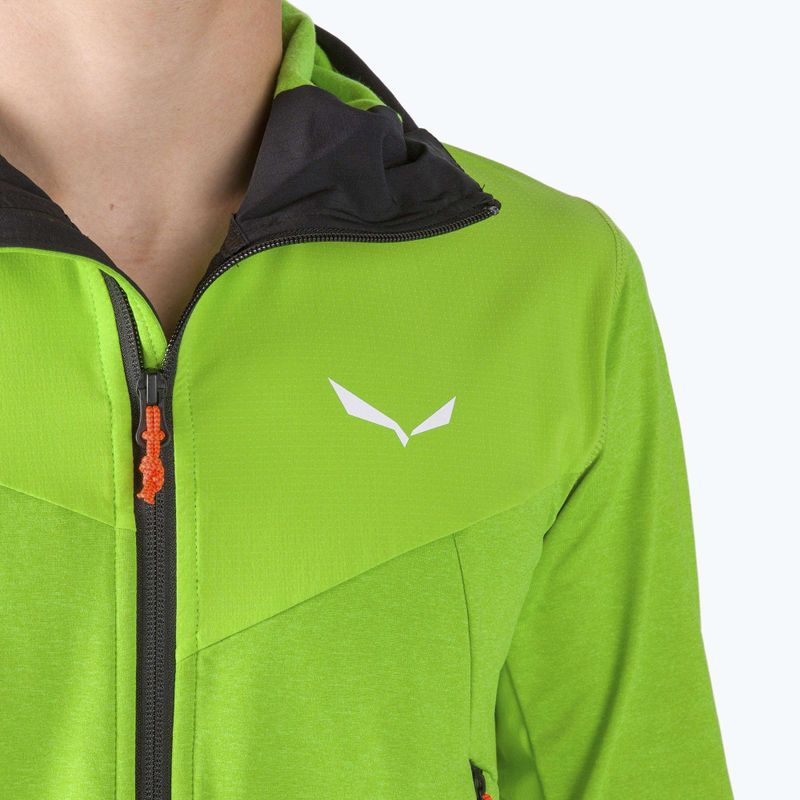 Salewa Herren Agner Hybrid PL/DST FZ Hoody Fleece-Sweatshirt grün 00-0000027371 4
