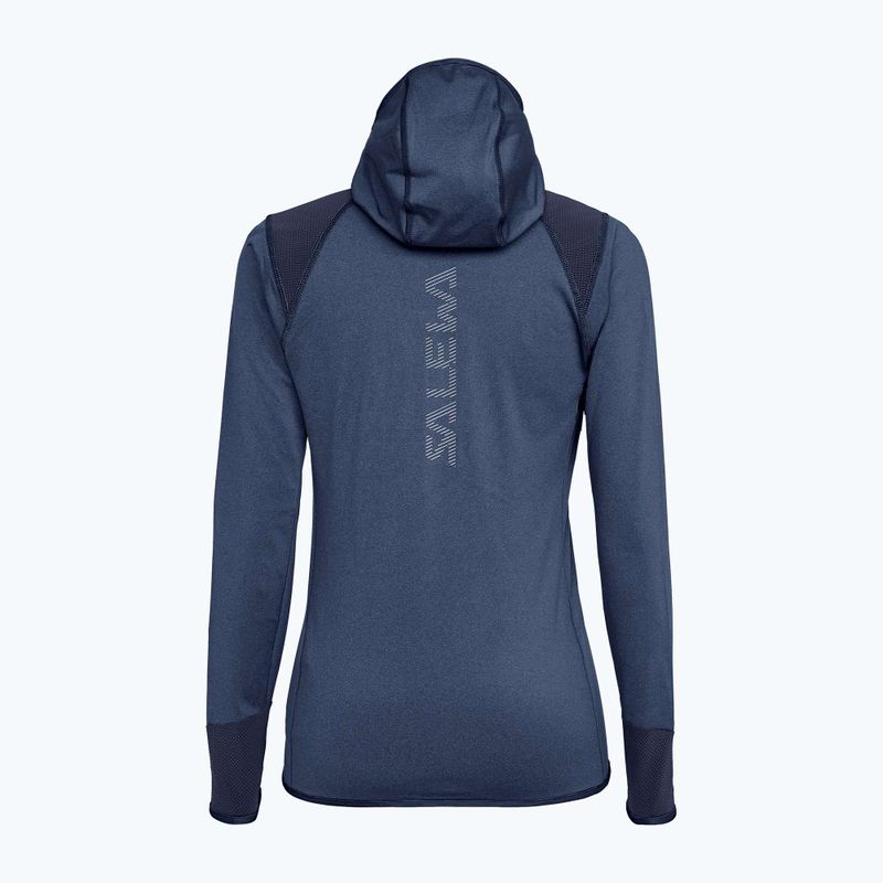 Salewa Damen Fleece Agner Hybrid PL/DST FZ Hoody navy blau 00-0000027372 9