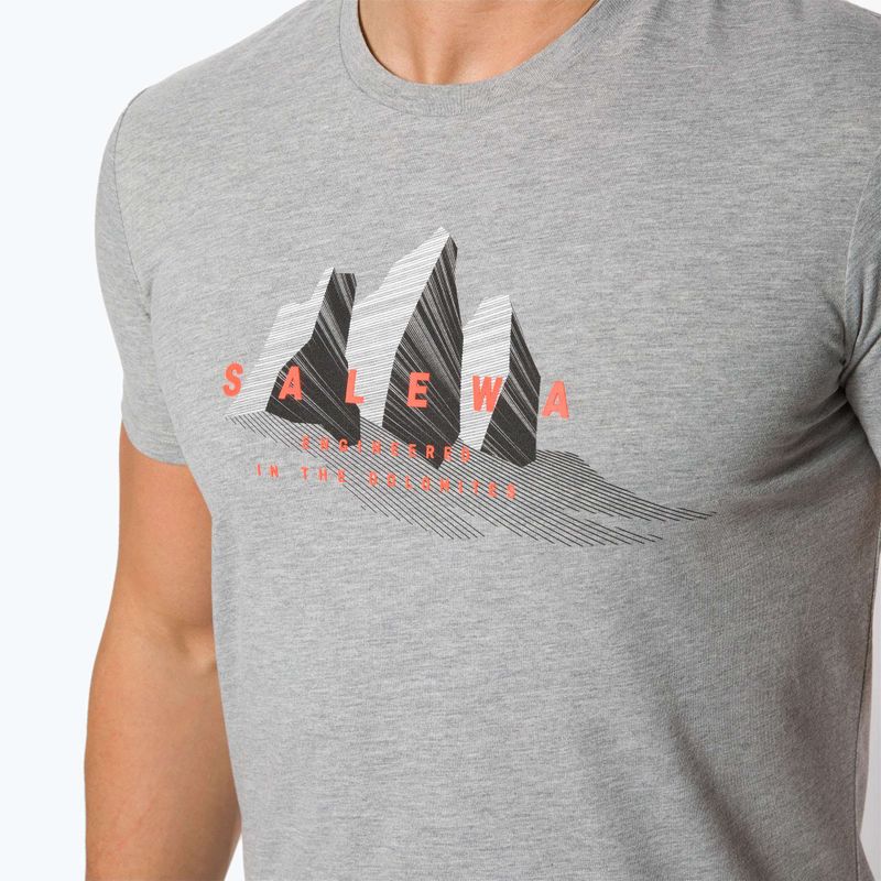 Salewa Lines Graphic Dry Herren-Trekkinghemd grau 00-0000028065 4