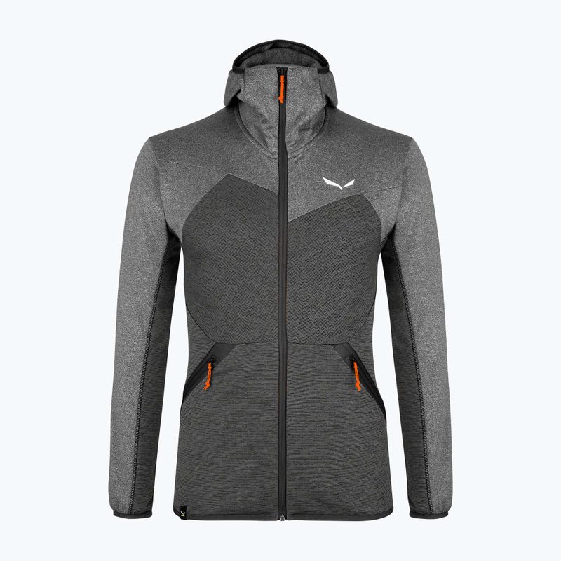 Salewa Herren Fleece-Sweatshirt Puez Melange PL FZ Hoody grau 00-0000027386 6