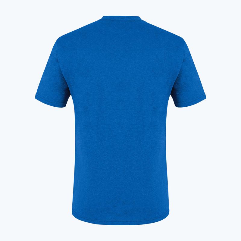 Herren-Trekking-T-Shirt Salewa Alpine Hemp Logo blau 00-0000028132 5