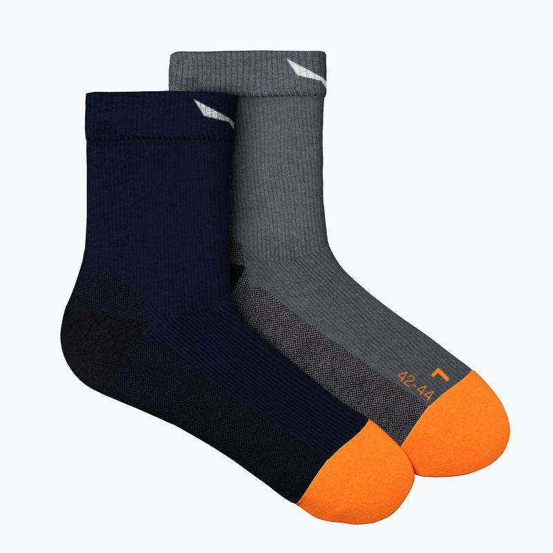 Salewa MTN TRN AM Herren Trekkingsocken navy blau-grau 00-0000069034 2