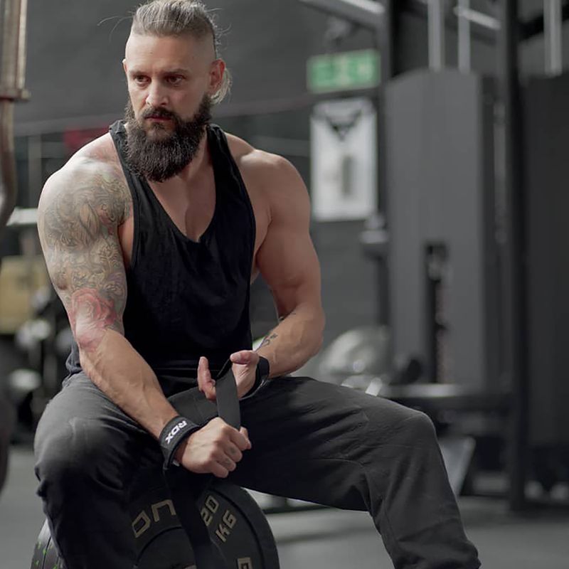 Gewichthebengürtel RDX Single Strap schwarz WAN-W1B+ 2