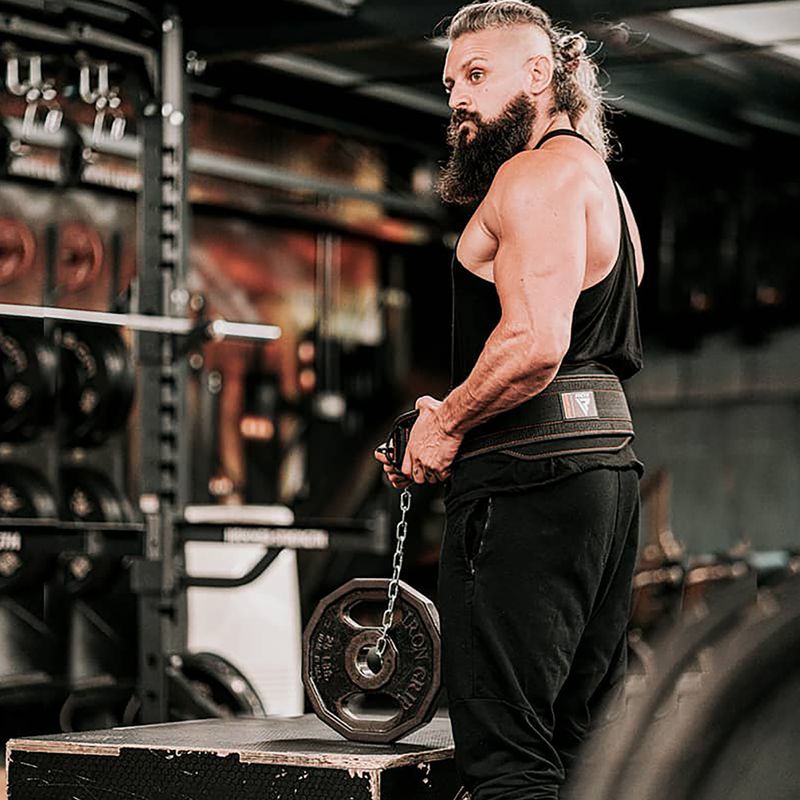 Gewichthebengürtel RDX Pro Dipping Belt 2 Layer schwarz WDB-T7B 6