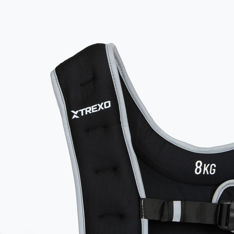 XTREXO gewichtete Trainingsweste schwarz WV-08 3