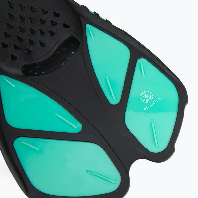 AQUASTIC Schnorchelset Maske + Schnorchel blau SMFK-01SN 9