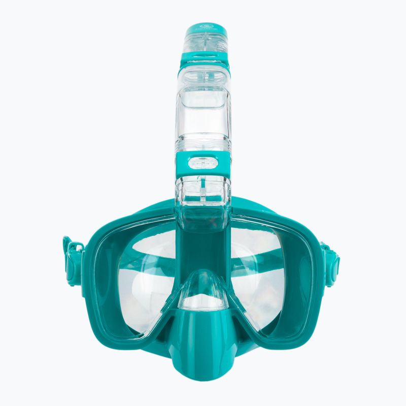 AQUASTIC Schnorchelset Maske + Schnorchel blau SMFK-01SN 10