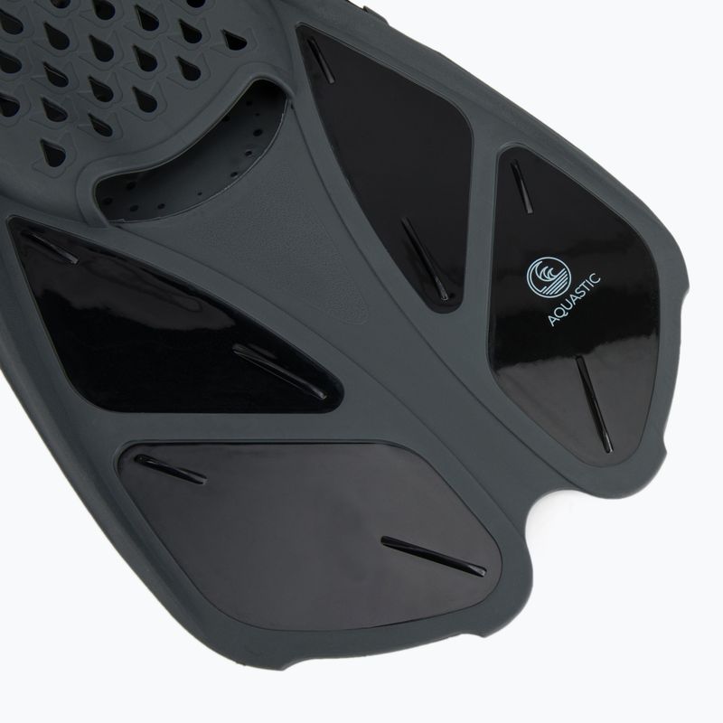 AQUASTIC Schnorchelset Maske + Schnorchel schwarz SMFK-01SC 11