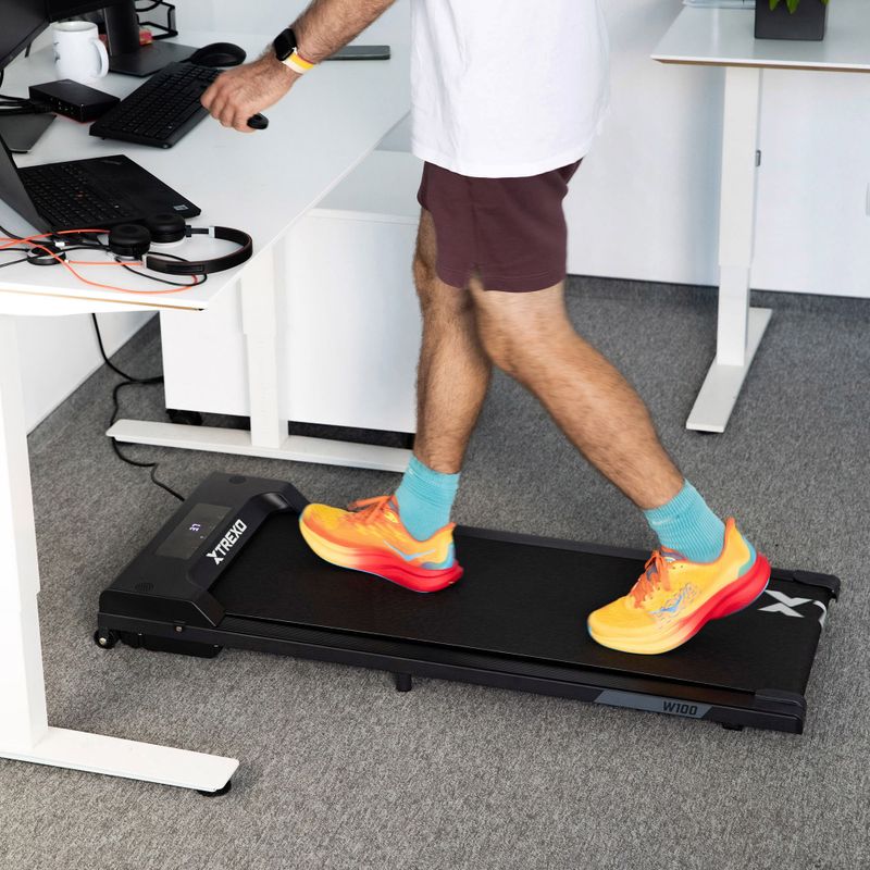 XTREXO Walking Pad W100 elektrisches Laufband schwarz 8