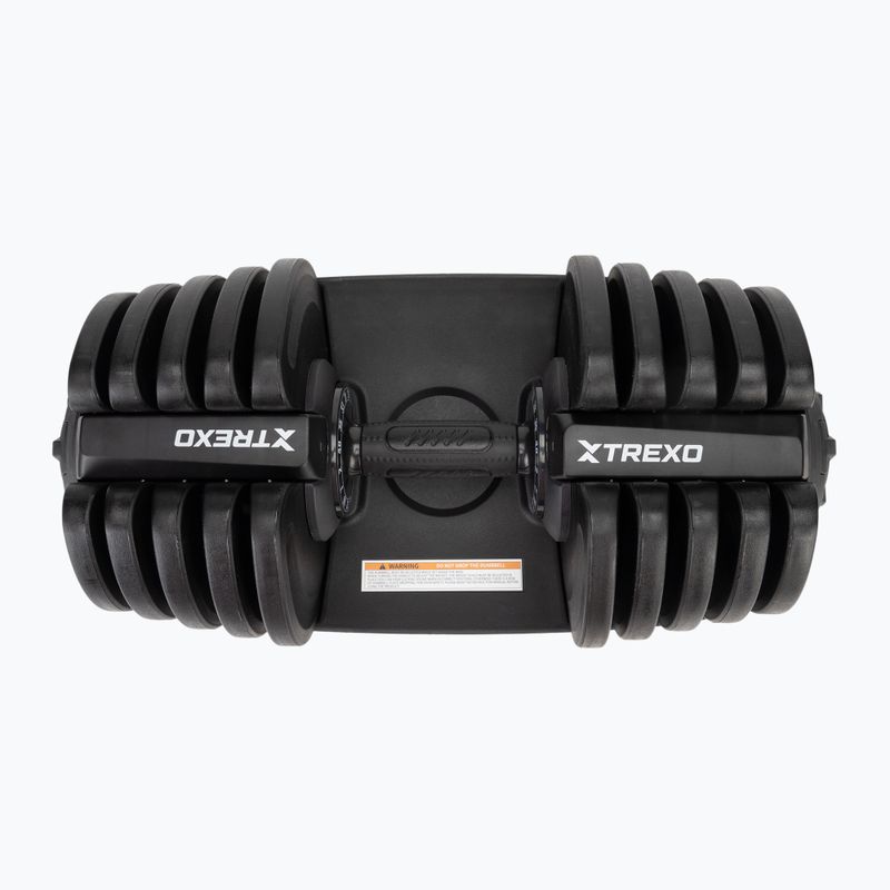 XTREXO verstellbare Kurzhantel TXO-B4W001 40 kg schwarz 9