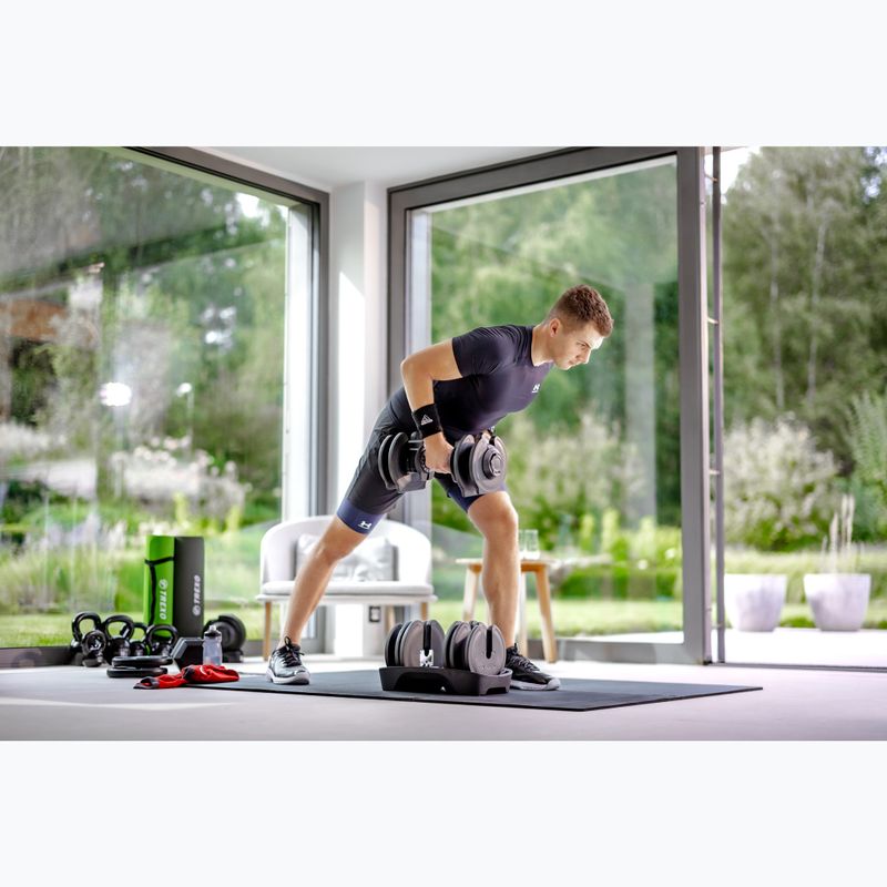 XTREXO verstellbare Kurzhantel TXO-B4W001 40 kg schwarz 3