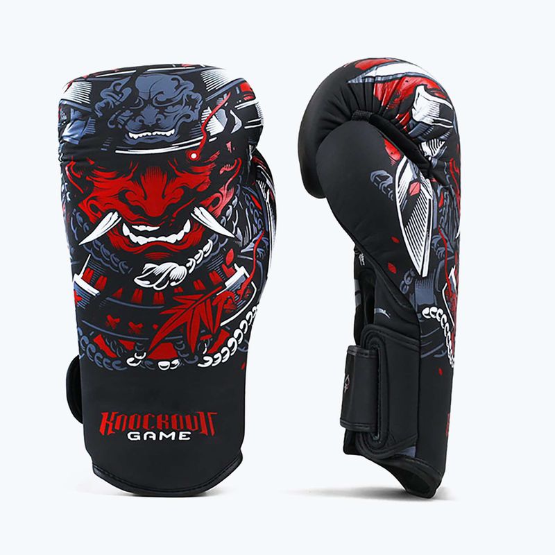 Ground Game Samurai Boxhandschuhe schwarz 21BOXGLOSAM10 2
