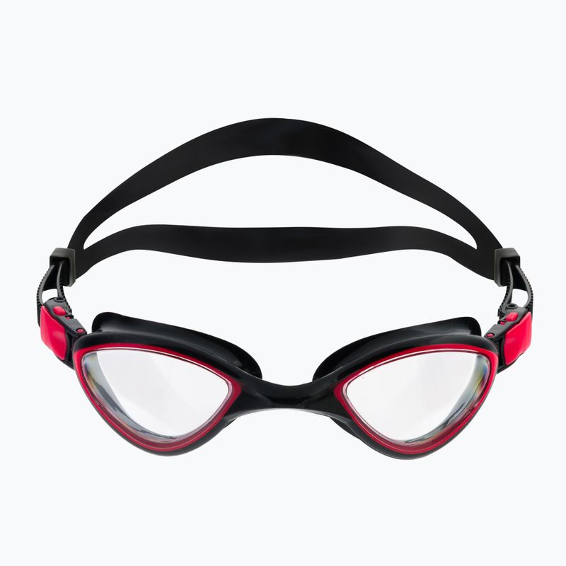Schwimmbrille AQUA-SPEED Flex schwarz-rot 6663 2