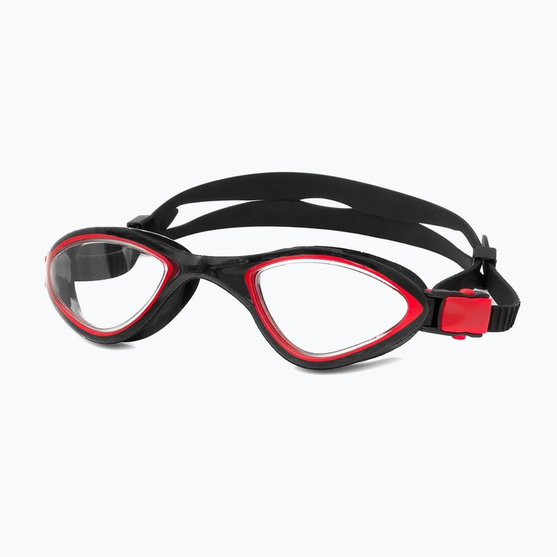 Schwimmbrille AQUA-SPEED Flex schwarz-rot 6663 6