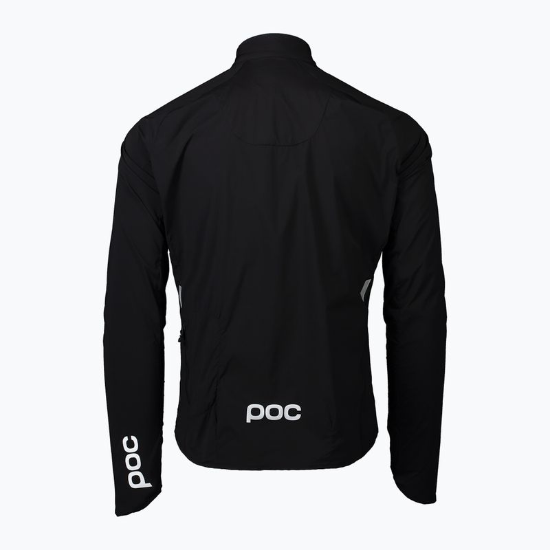 Fahrradjacke für Männer POC Pure-Lite Splash uranium black 2