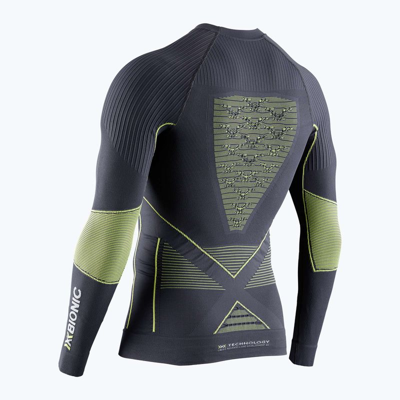 Herren Thermoaktivshirt X-Bionic Energy Accumulator 4.0 charcoal/yellow 2