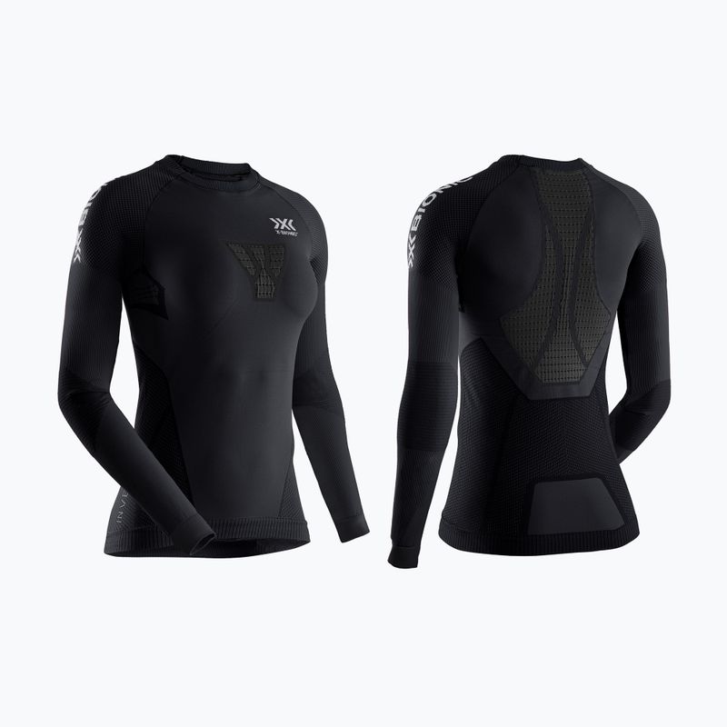 Damen Thermoaktivshirt X-Bionic Invent 4.0 Run Speed black/charcoal 7