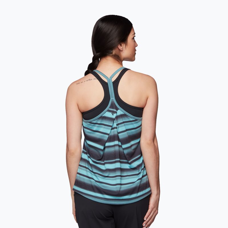 Damen-Trekking-T-Shirt Black Diamond Integrale Tank blau AP7524294056XSM1 2