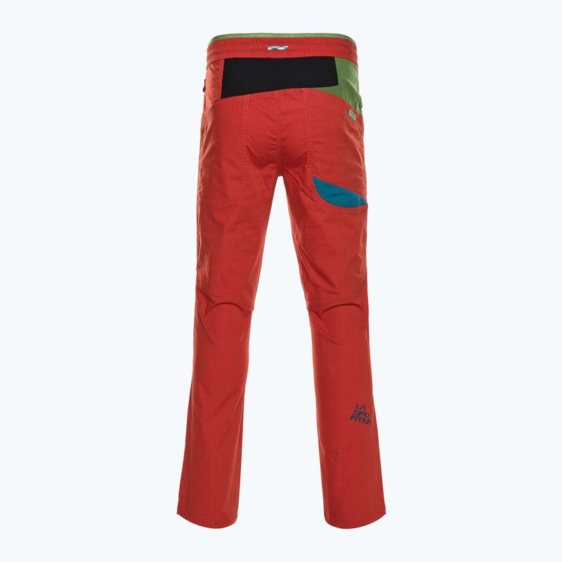 La Sportiva Herren Kletterhose Fuente rot N69313718 2