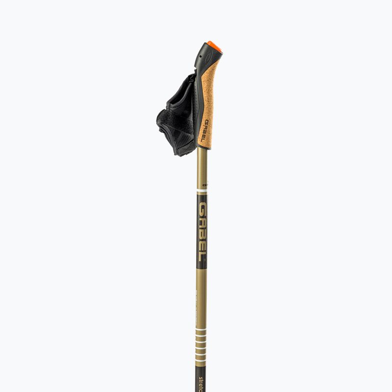 Nordic Walking Stöcke GABEL Strech Lite braun 7008352621000 2