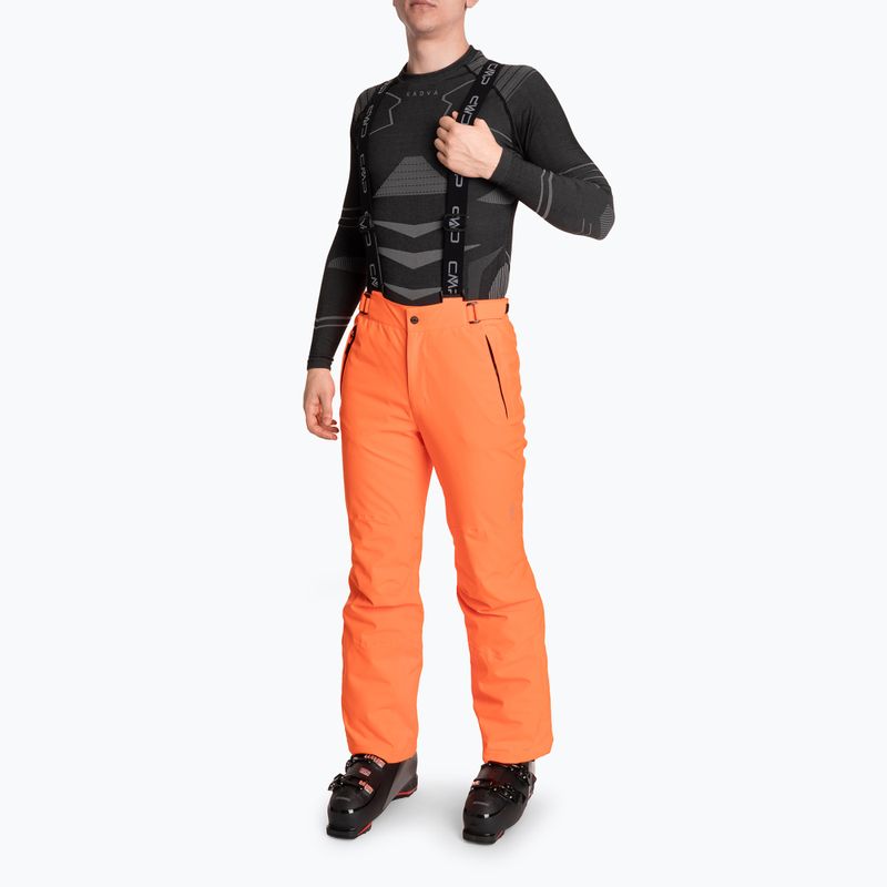 Skihose Herren CMP 3W17397N fanta fluo