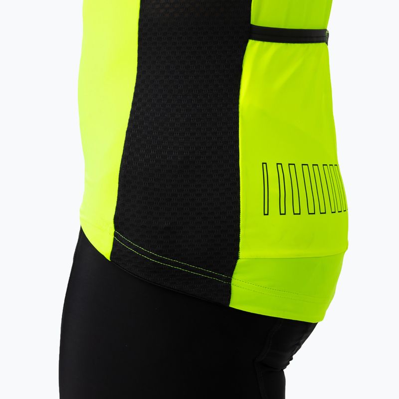 Herren Alé Color Block Fahrradtrikot gelb L14246019 4