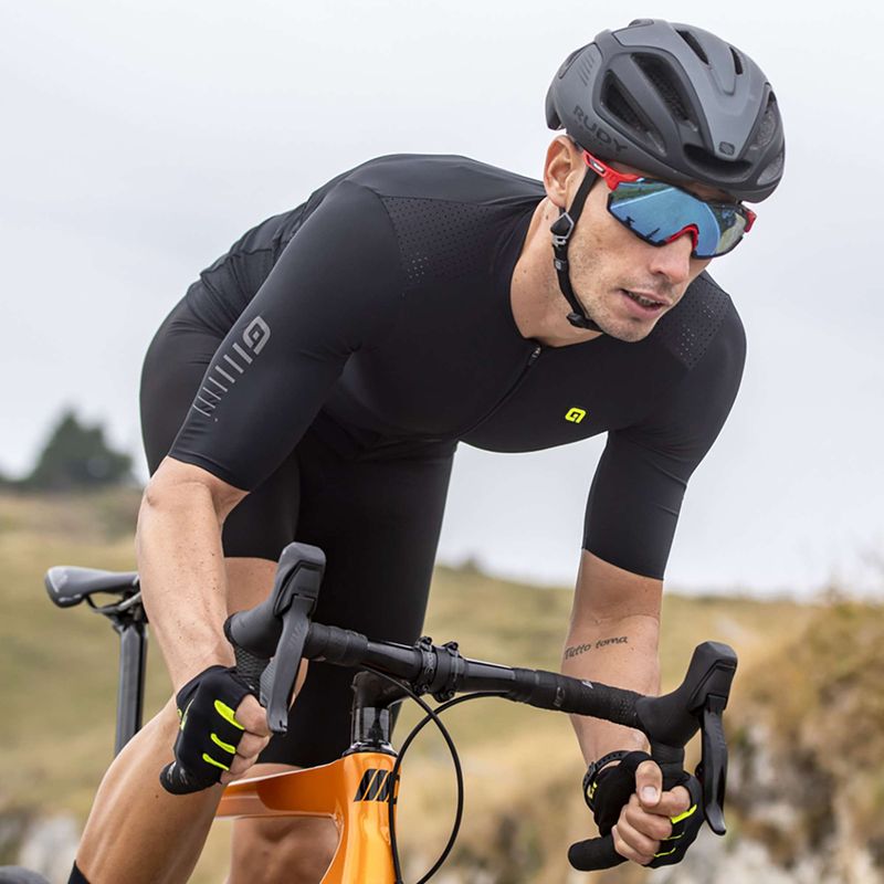 Herren Alé Race 2.0 Fahrradtrikot schwarz L22138401 8
