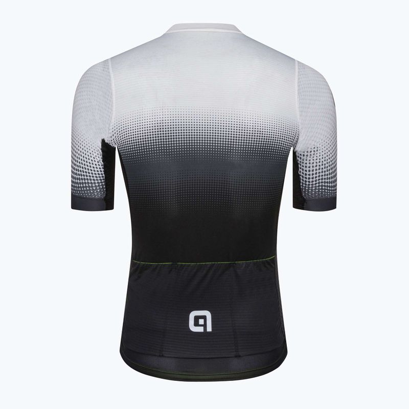 Herren Alé Gradient Radtrikot schwarz und weiß L22144400 2