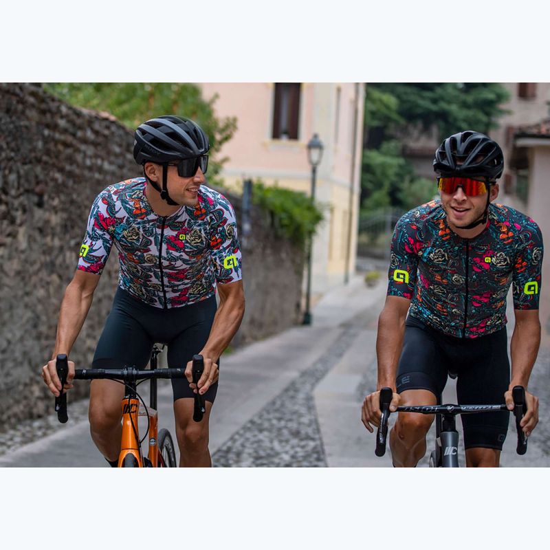 Herren Alé Tattoo grau Fahrradtrikot L22111403 7