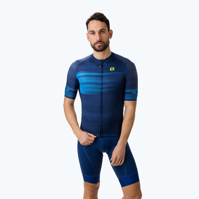 Herren Alé Turbo Radtrikot navy blau L22130402 2
