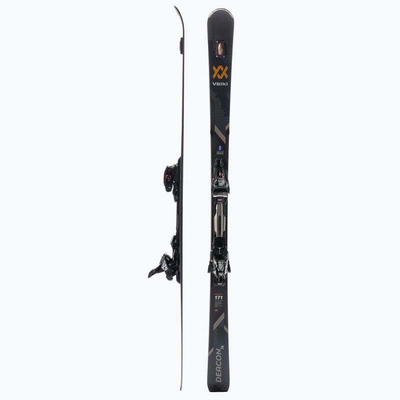 Völkl Deacon 76 Abfahrtsski schwarz +rMotion2 12 GW 120121/6877T1.VB 2