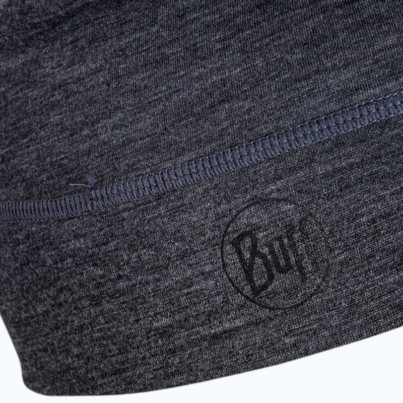 BUFF Leichte Mütze aus Merinowolle Solid grey 113013.937.10.00 3