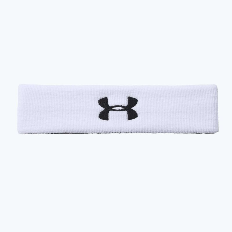 Stirnband Herren Under Armour Performance Headband 1 weiß-schwarz 127699