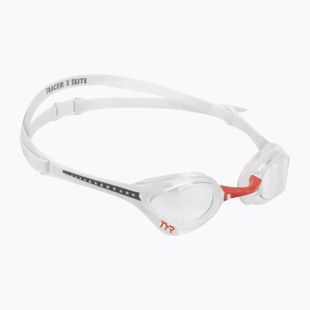 TYR Tracer-X Elite Rennschwimmbrille klar/rot/marine LGTRXEL_642