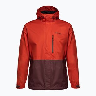 Columbia Herren Hikebound Regenjacke rot 1988621839