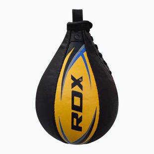 Boxbirne RDX Speed Ball Leather Multi schwarz-gelb 2SBL-S2YU