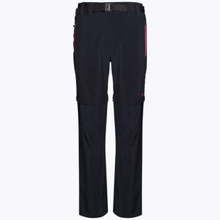 CMP Zip Off Damen Trekkinghose schwarz/rosa 3T51446/05UG