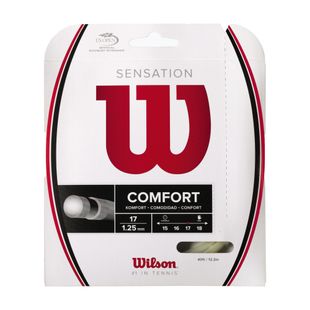 Wilson Sensation 17 Tennissaite 12 2m grau WRZ941100+