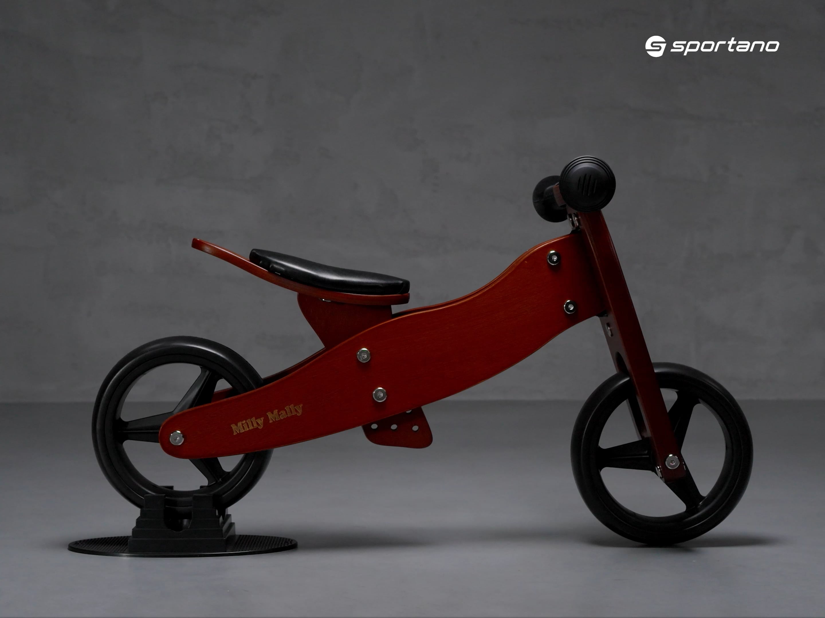 Langlaufrad Milly Mally Jake braun 2739