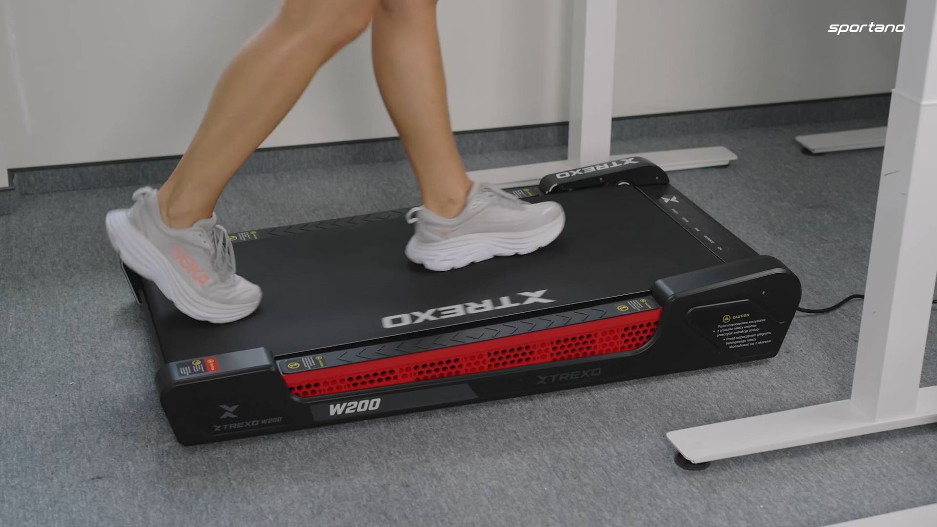 XTREXO Walking Pad W200 elektrisches Laufband schwarz