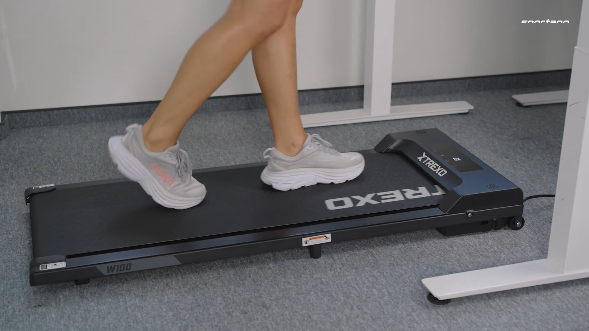 XTREXO Walking Pad W100 elektrisches Laufband schwarz